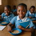Miriam, an eight-year-old pupil from Kanyaluo Primary School Miriam, an eight-year-old pupil from Kanyaluo Primary School